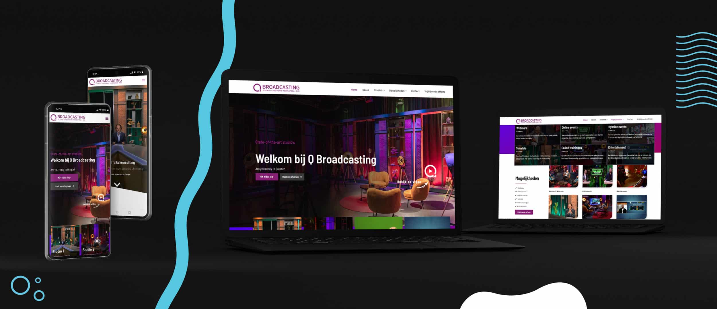 Q-broadcasting-porfolio website